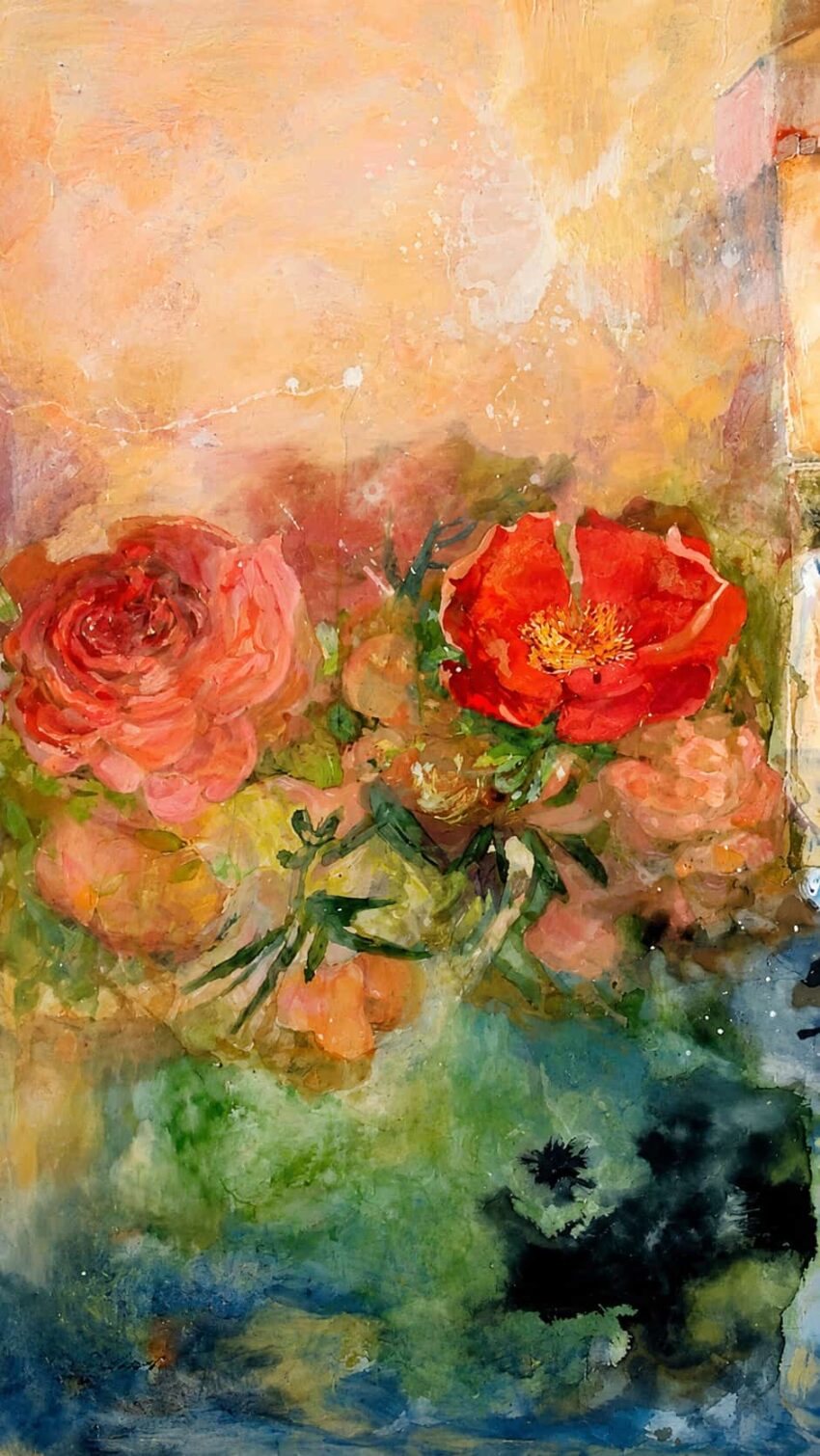 Pivoine rouge