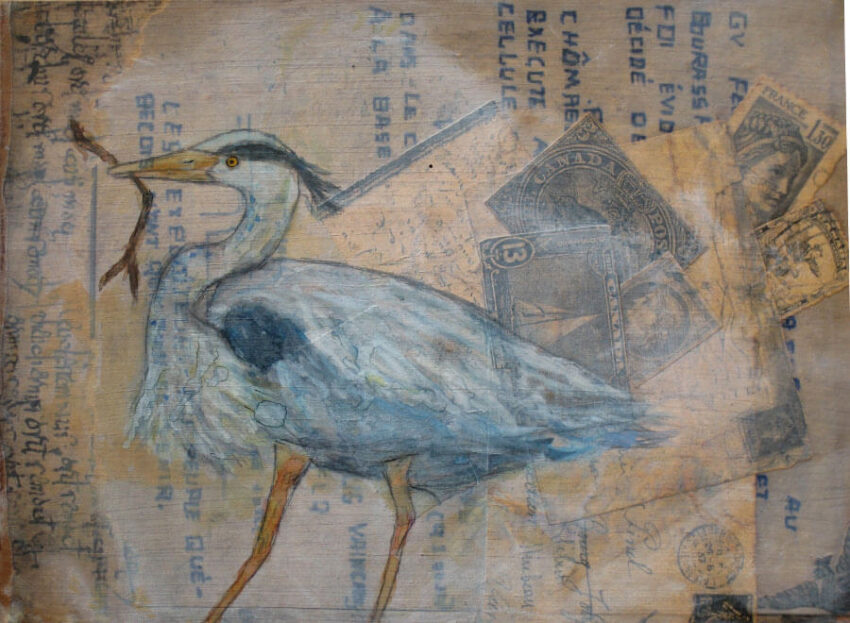 André-Anne Roy, Héron Bleu